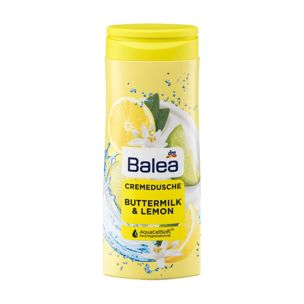 德國 Balea 芭樂雅 檸檬奶酪沐浴乳霜 300ml / DM (DM124)