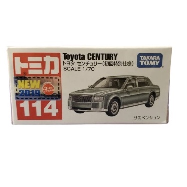 （卡司旗艦）TOMICA 多美小汽車 No.114 豐田 Toyota Century 2019 初回 轎車 汽車 合金