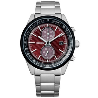 １２期分期【高雄時光鐘錶公司】CITIZEN 星辰錶 CA7034-96W 東京紅限量版 計時碼錶腕錶