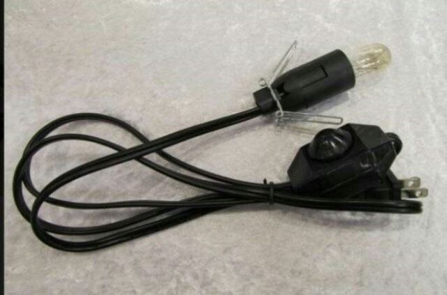 E12 喜馬拉雅山鹽晶燈(鹽燈)專用升級銅線加粗微調電線 黑色