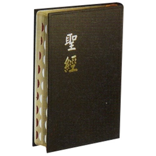 中文聖經（和合本.上帝版.神版.大字.拇指索引.硬面.金邊黑.直排）CU83AGTI、CU83GTI