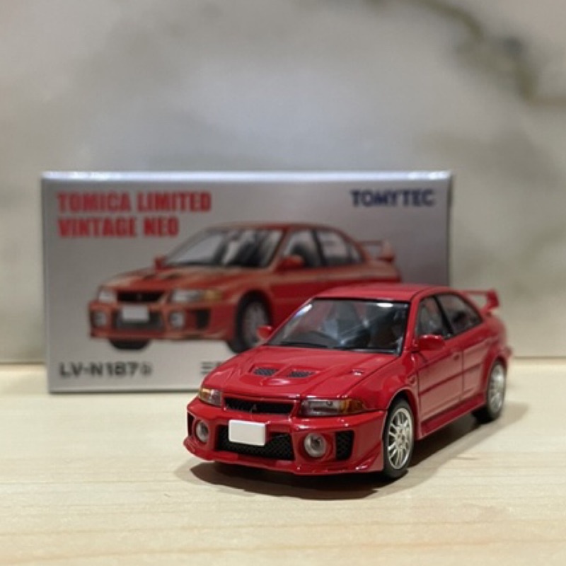 Tomica Tomytec TLV LV-N187b Mitsubishi Lancer Evolution V