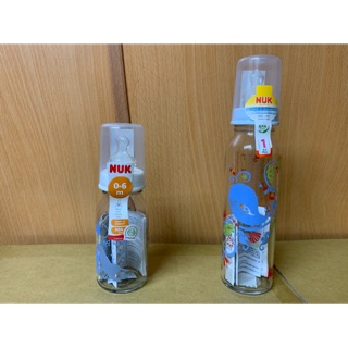 （福利品）NUK 標準口徑玻璃奶瓶