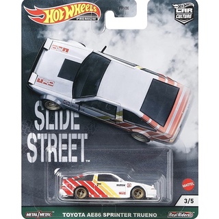 風火輪 Hot Wheels SLIDE STREET 街道甩尾 TOYOTA AE86 SPRINTER TRUENO