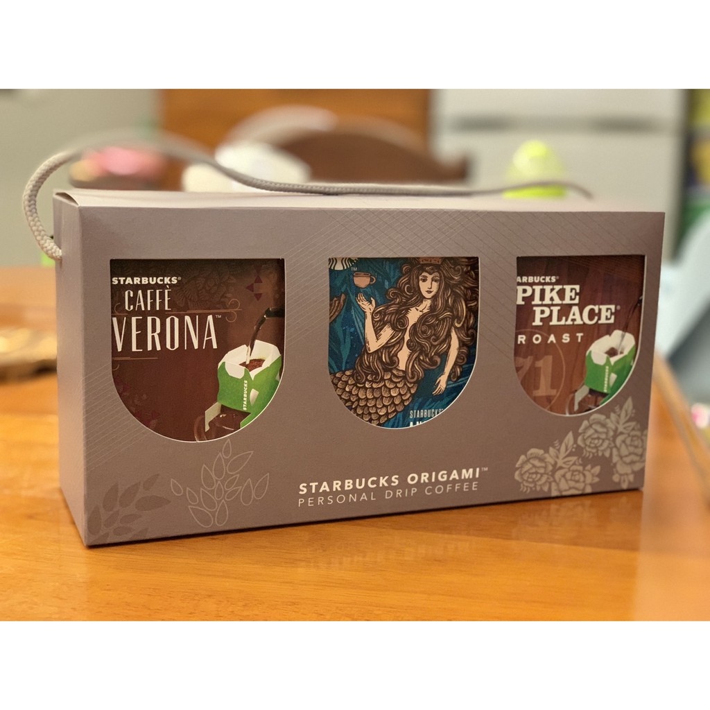 Starbucks 星巴克 掛耳式咖啡禮盒 週年紀念綜合掛耳咖啡 佛羅娜綜合 派克市場烘焙