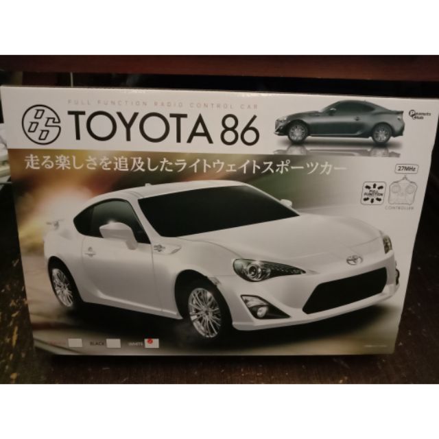 日本空運 景品 TOYOTA 86 遙控車 白色