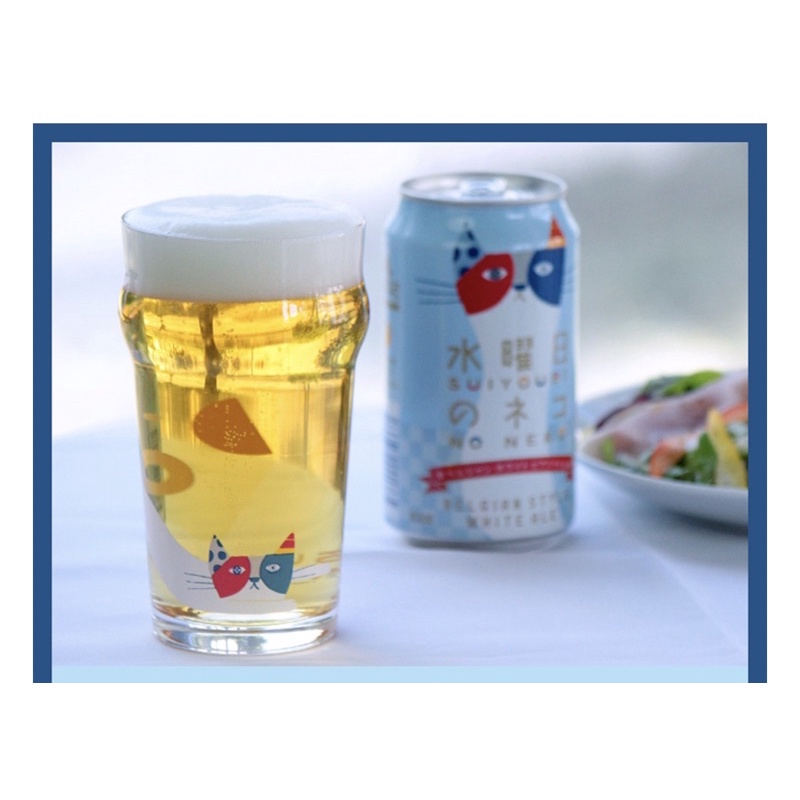 日本 貓咪 SAPPORO Kirin 啤酒杯 YONA YONA ALE yebisu asahi suntory 杯