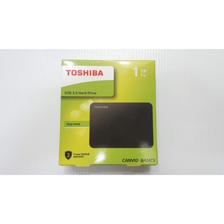 Toshiba A3 1TB 2.5吋行動硬碟 黑靚潮III Canvio Basics