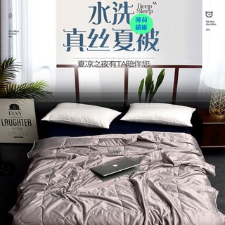 冰絲夏被【有發票/臺灣現貨】可水洗 薄荷纖維+冰絲 雙人被 單人被 涼被 涼感被 冷氣被 棉被 冰絲被 寢具