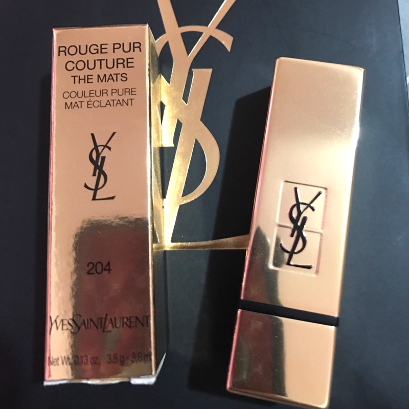 Ysl 奢華緞面唇膏 霧面204