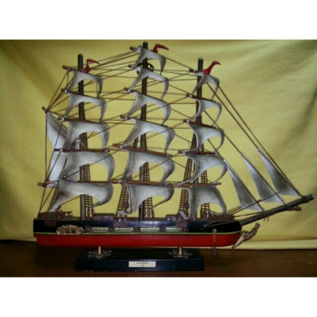 手工帆船模型船-挑戰者號