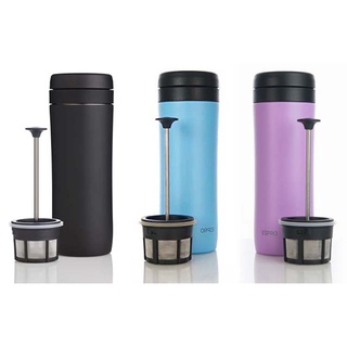 維堤咖啡 Espro Travel Press濾壓隨行杯12oz 3色（黑/藍/紫）