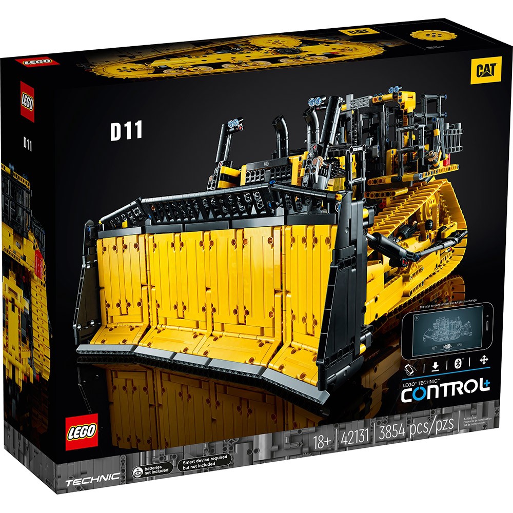 TB玩盒 樂高 LEGO 42131 Technic-遙控卡特彼勒D11推土機