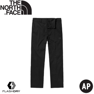 【The North Face 女 排汗透氣長褲 AP《黑》】5AYB/運動長褲/戶外長褲/休閒長褲/登山褲