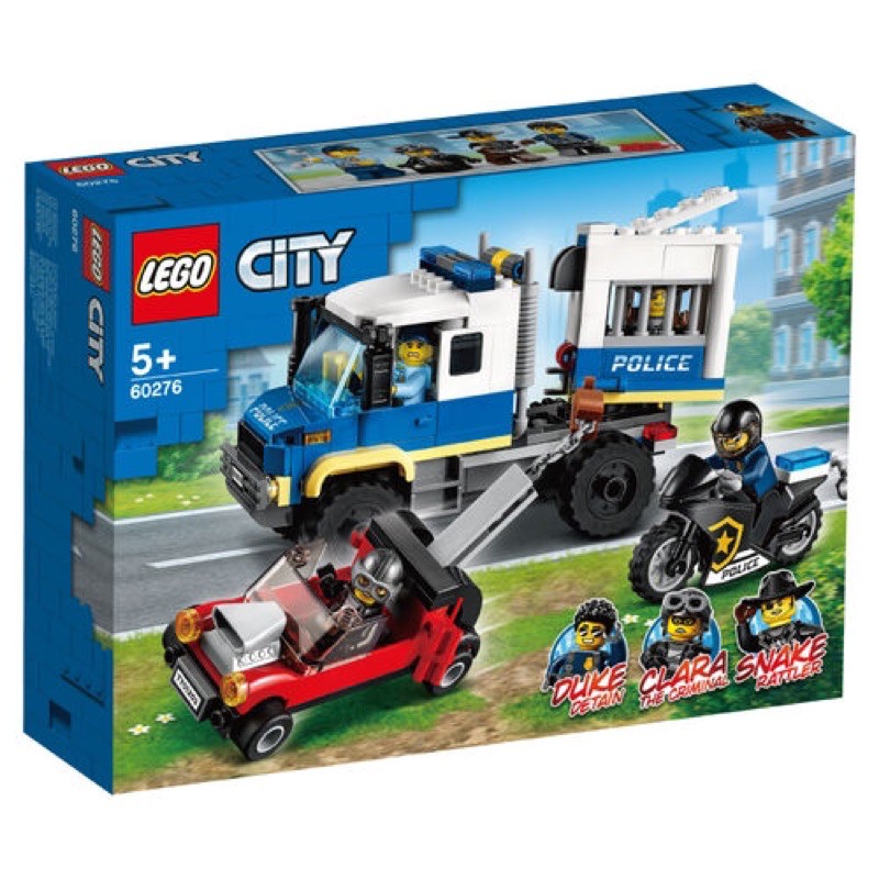 Home&amp;Brick 全新LEGO60276警察囚犯運輸車