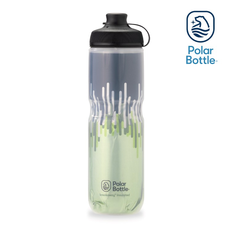 Polar Bottle 24oz MUCK 雙層保冷噴射水壺 ZIPPER 草綠 / 單車水壺 自行車水壺 保冷水壺
