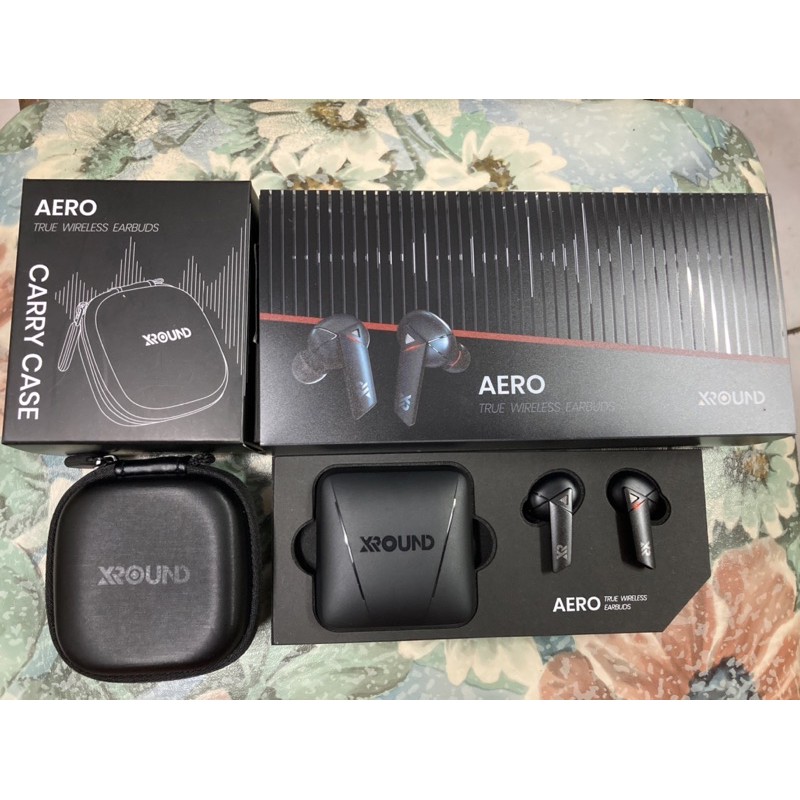贈送耳機保護套-二手XROUND AERO 真無線藍牙耳機
