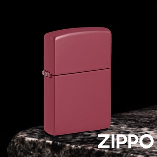 ZIPPO 紅磚色亮漆(素面)防風打火機 經典素面 官方正版 現貨 禮物 送禮 刻字 客製化 終身保固 49844