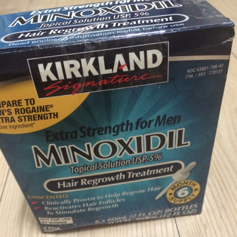 代購好市多kirkland Minoxidil 5 健髮落髮生髮水 蝦皮購物