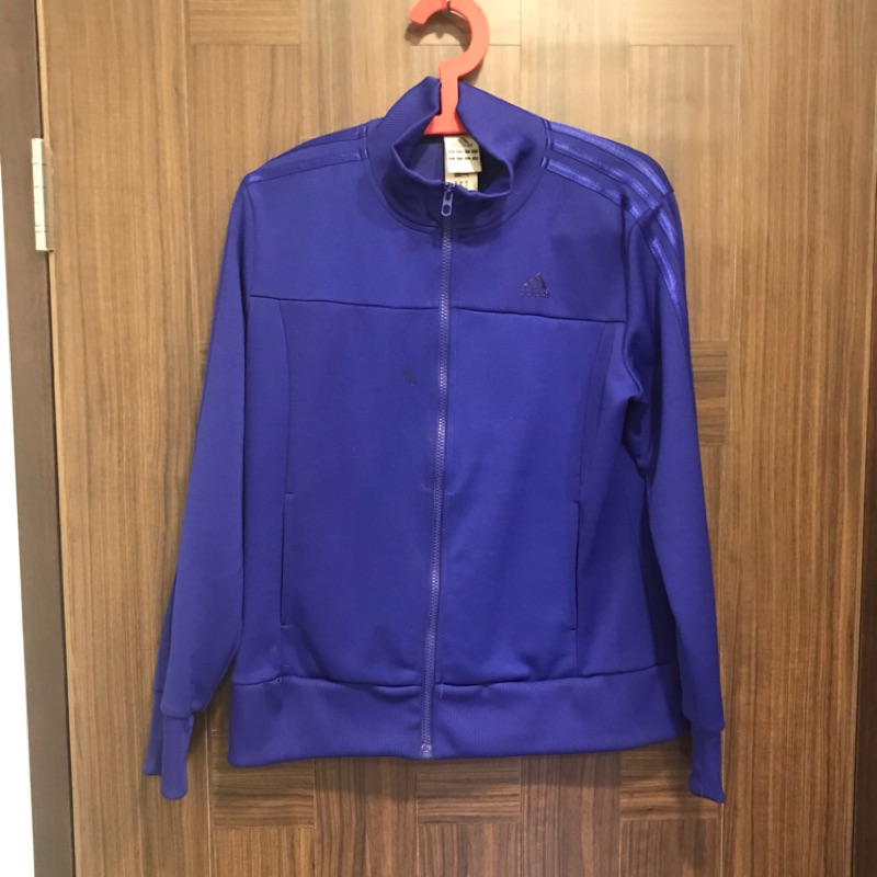 Adidas紫藍色運動外套