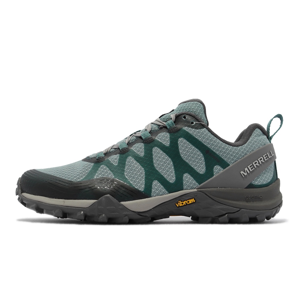 Merrell 登山鞋 Siren 3 GTX 藍綠 女鞋 低筒 戶外鞋 黃金大底 耐磨止滑【ACS】 ML036714