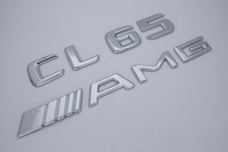 Benz 賓士 CL Class CL 65 ///// AMG 後車箱蓋 字型 字標