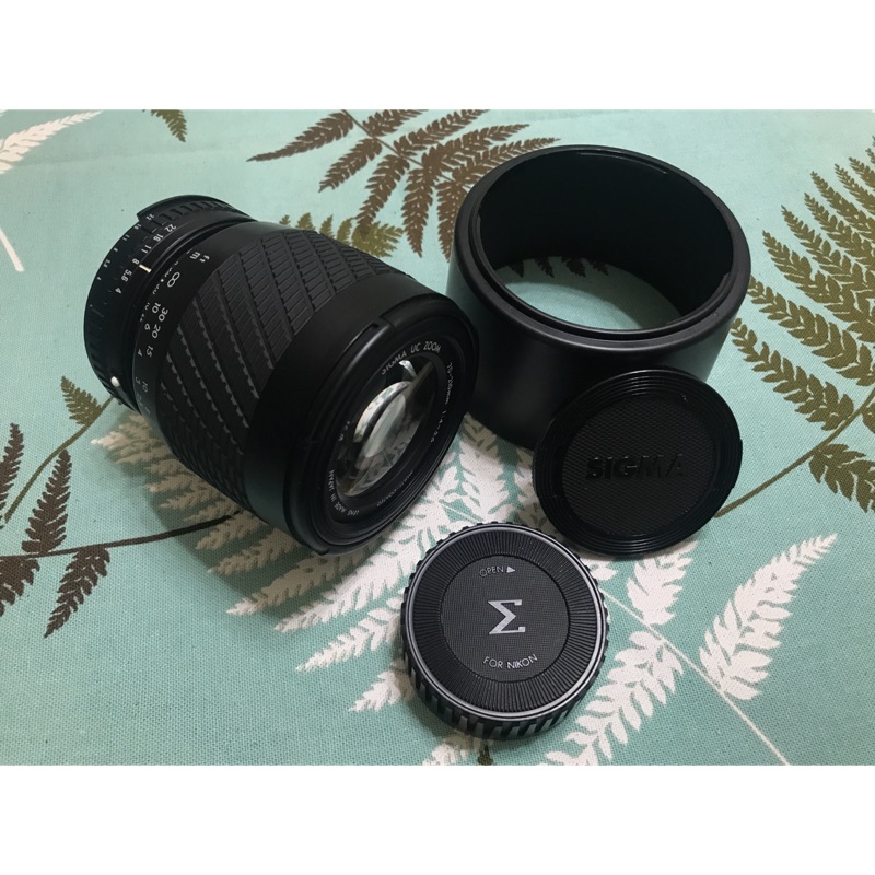 NIKON AI 接環的 SIGMA  ZOOM 70-210 mm F4~5.6 鏡頭（可接Canon M43 富士）