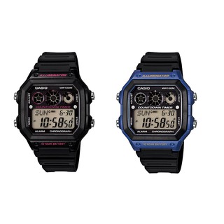 【CASIO】CASIO卡西歐 復古十年電池電子錶 AE-1300WH 兩色 臺灣卡西歐保固一年