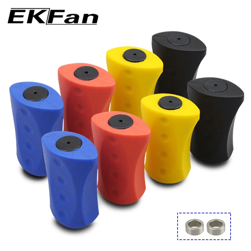 Ekfan 2 件魚具設備配件拋餌釣魚線輪組件部分釣魚線輪手柄旋鈕