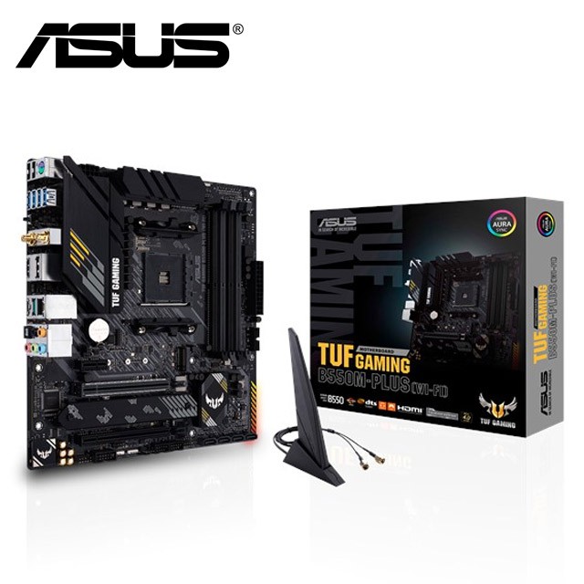 Asus TUF Gaming B550M-PLUS（Wi-Fi 版）主機板