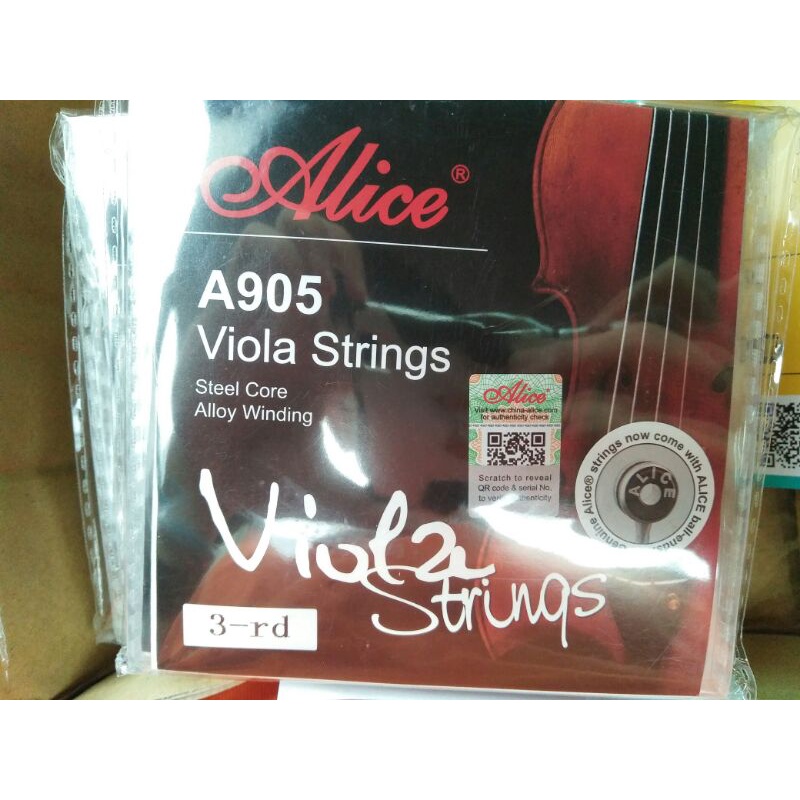 Alice Viola Strings 3rd、4th／／Alice中提琴弦 第三(G)、第四(C)弦
