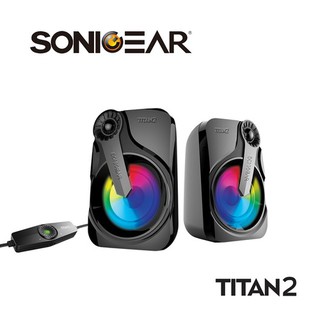 SONICGEAR 炫彩USB桌上型多媒體音箱TITAN2