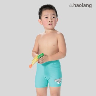 Haolang 鯊魚男童七分泳褲/兒童泳衣/游泳