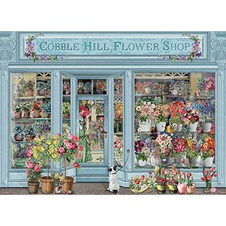 歐美進口拼圖Cobble Hill（加拿大）/1000片/巴黎的花朵