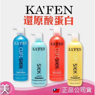 ｜正品附發票｜卡氛 還原酸蛋白洗髮精 /護髮素 760ml 控油/鎖色/保溼 KAFEN還原酸