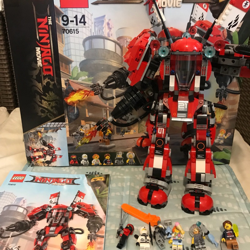 Lego Ninjago 70615 樂高旋風忍者電影 火焰機甲人