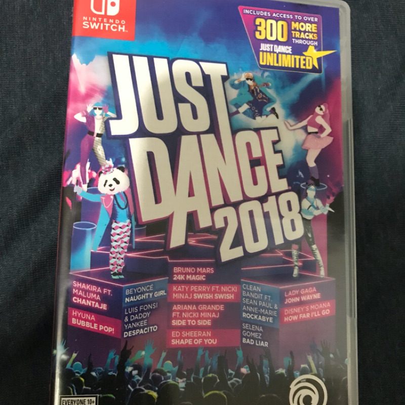 NS 舞力全開 2018 Just Dance 2018 Nintendo Switch