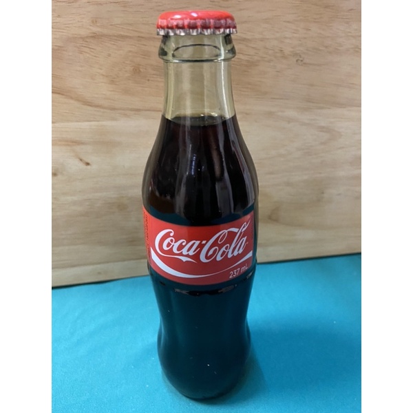 珍藏 加拿大 可口可樂 曲線瓶 玻璃瓶 未開封