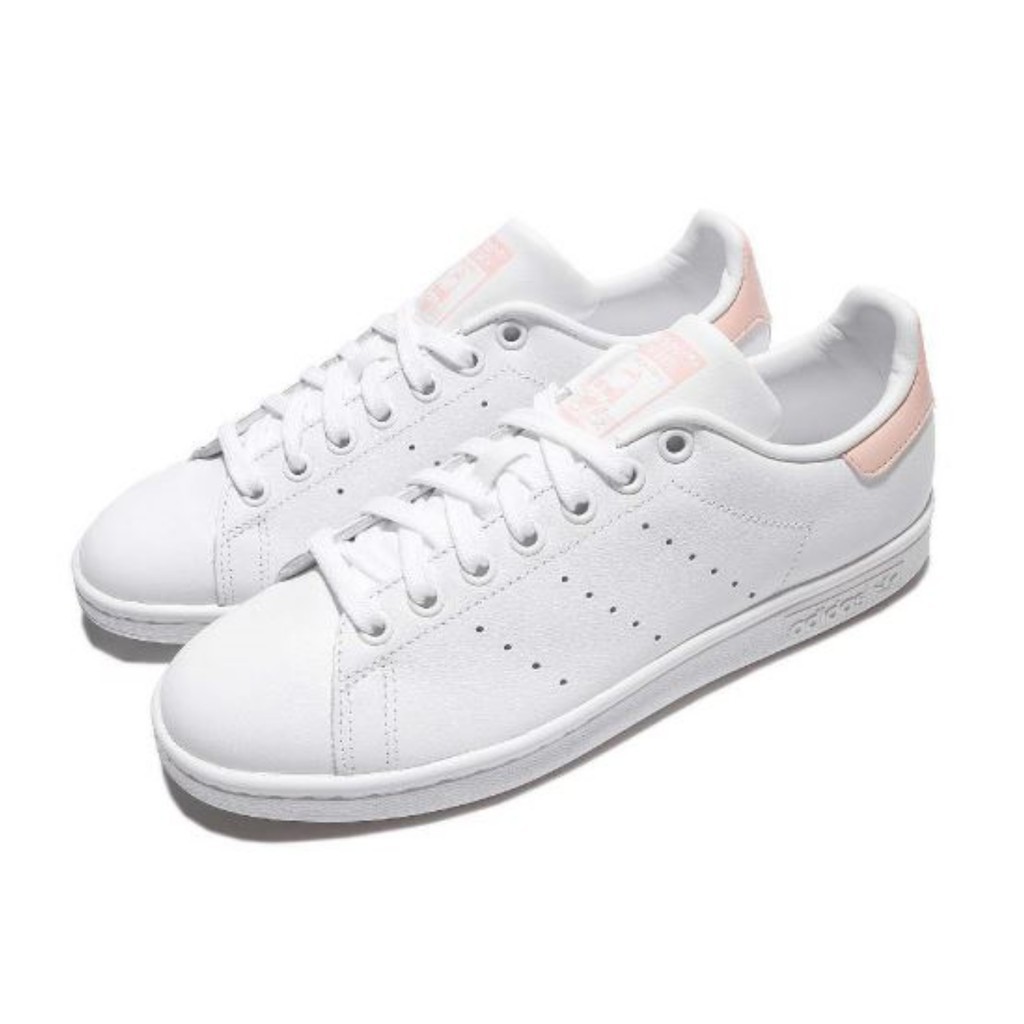stan smith white pink