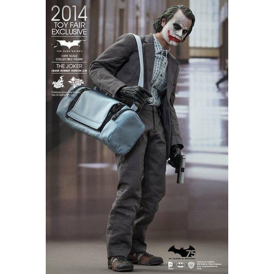 Hot Toys MMS249 黑暗騎士 小丑 Joker 2014限定品 (搶匪版 2.0)