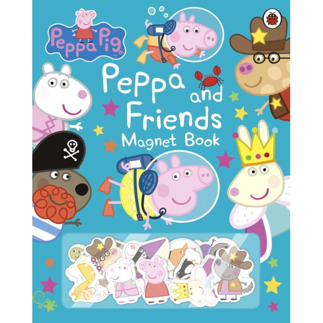 Peppa Pig：Peppa And Friends Magnet Book 磁鐵書（外文書）