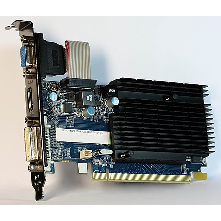 撼訊PCI-E 顯示卡 AMD HD5450 DDR3 1GB HDMI/DVI/D-Sub 無風扇版