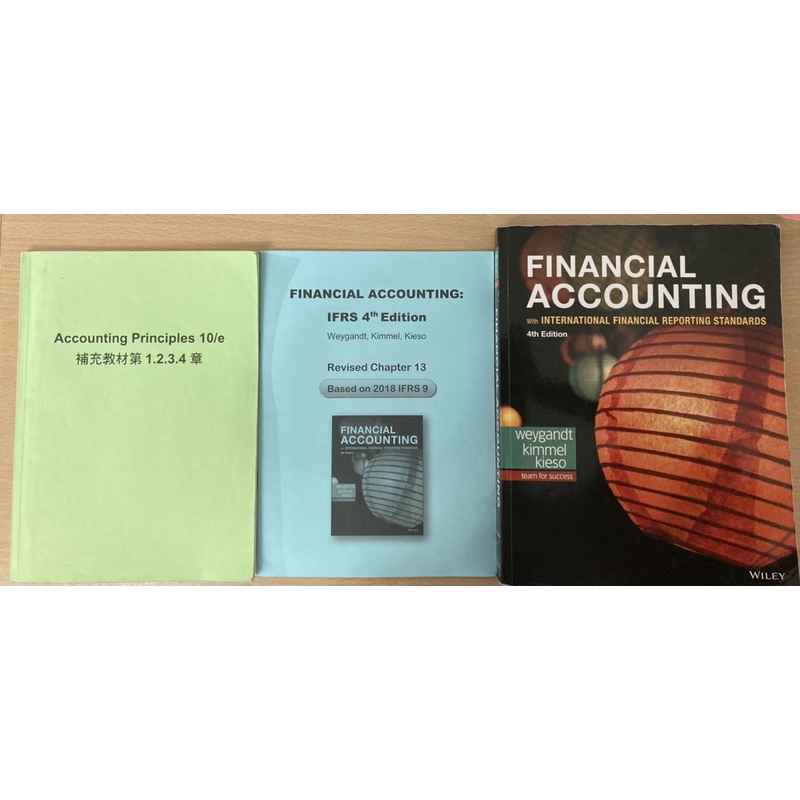 FINANCIAL ACCOUNTING 4th Edition 會計學原文書  (附贈補充教材兩本）