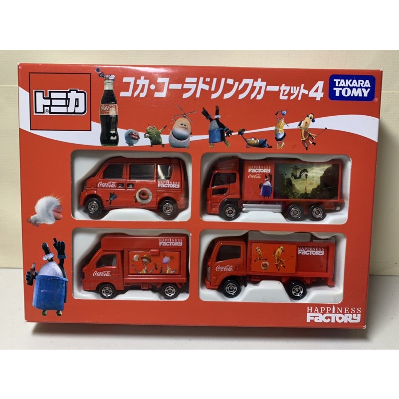 ［現貨］Tomica 多美 可口可樂 第四彈 套組 盒組