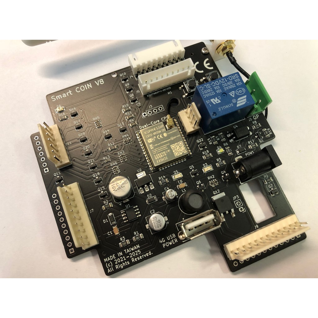 Smart COIN 二代飛絡力選物販賣機投幣 出貨 通知器 ，可遠端消保，倒數計時消、手動消保