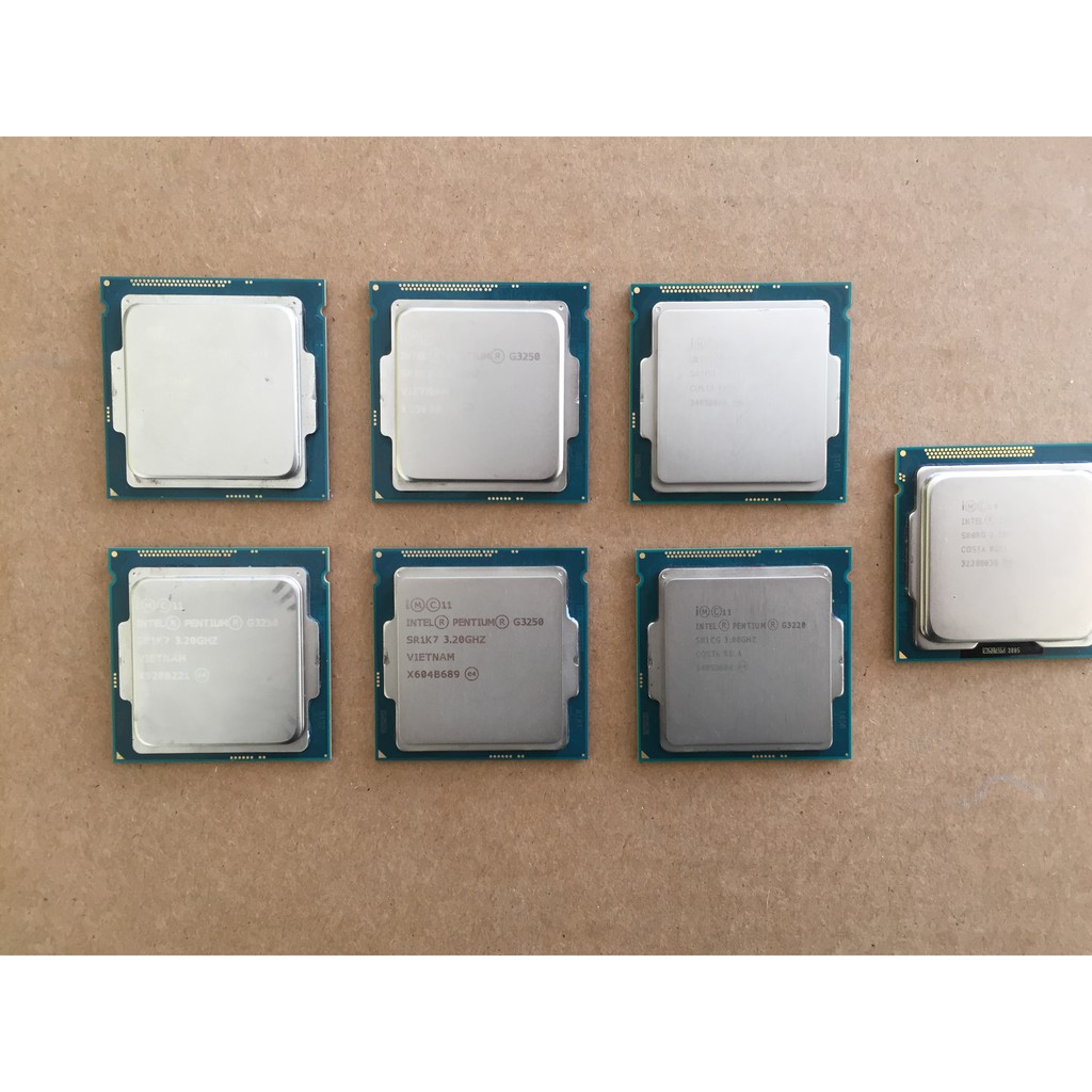 Cpu G3220 G3240 G3250 G3260, 拆機, 送正品熱藻膠