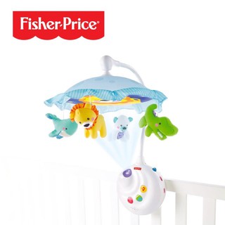 ［已賣出］費雪Fisher price 三合一豪華投影動物音樂世界吊鈴