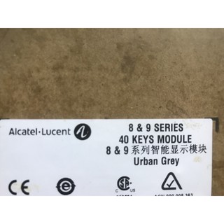 Alcatel-Lucent 電話40鍵顯示模組電話配件