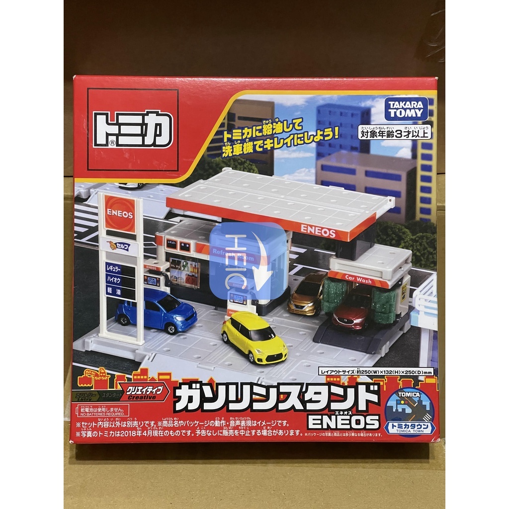 【全新品】TOMICA 場景組 ENEOS 加油站