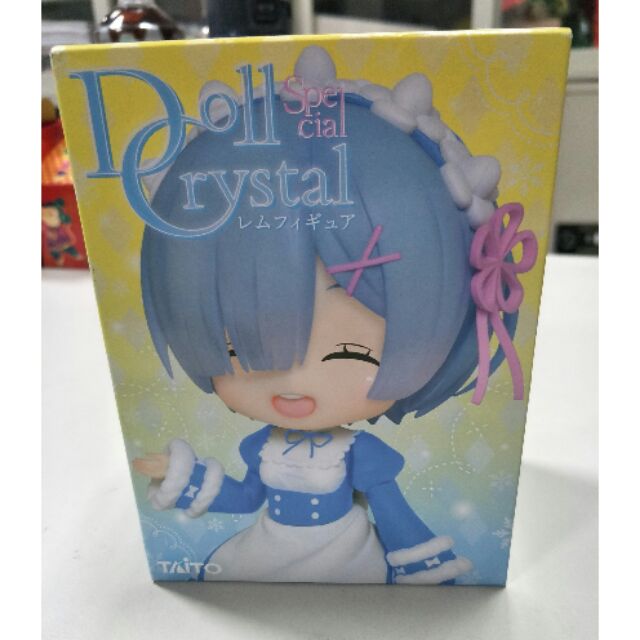 雷姆微笑款藍衣女僕Doll Crystal